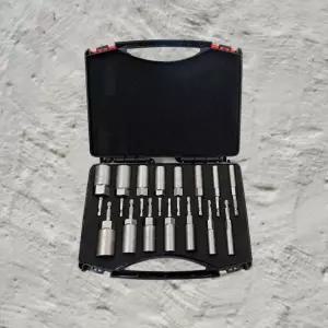 육각 롱비트 소켓 15종세트 전동드릴 임팩 복스알