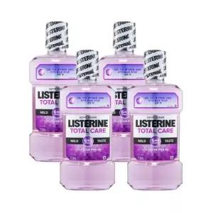무알콜 구취제거 가글액 리스테린 토탈케어 마일드 구강청결제 750ml 4개