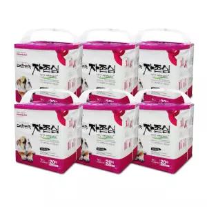 자존심 국내산 배변패드 대형 20매 6팩