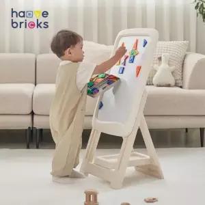 NEW 유아 아기 높낮이조절 꼬마몬테 자석보드 칠판놀이 화이트보드  상시 무료배송)