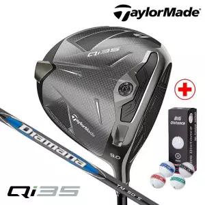 [테일러메이드] Qi35 드라이버 2025년 Diamana Blue TM50-SR, 10.5도 ASIA스펙 병행 AS보증