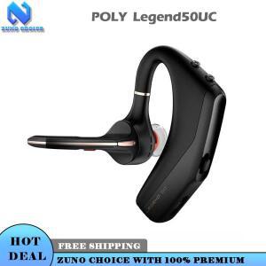 폴리 PLT 보이저 5200/5200 UC 블루투스 무선 헤드셋 소음 감소 비즈니스 이어폰 소프트웨어 지원 윈드스마