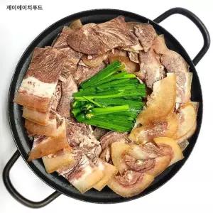 [한우곰탕육수 이벤트] 한우 소머리수육 소머리고기 슬라이스 500g 세절 볼살 냉동 업소용
