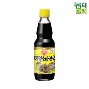 오뚜기 메밀소바장국 360ml X 3개편리한육수 진한다시 국물다시 만들기 다시 잔치국 우동 맛내기 간편 한스