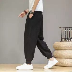 반바지 빅사이즈 치마바지 4부 쉬폰 부팬츠 남성 여성 데님