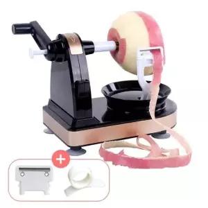 현이몰 자동 과일깎이 사과깍기 기계 애플필러 오렌지칼 포함 과일칼 다용도필러 사과 커터기 사과깎는기계