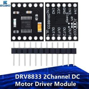 EGBO DRV8833 2 채널 DC 전동 드라이버 모듈 보드 1.5A 3V-10V 1 개