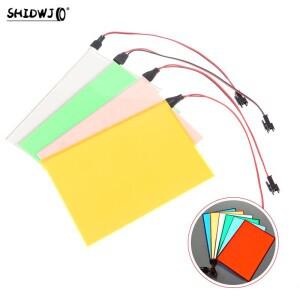 LED 발광 패널 백라이트 전기 El DC12V 인버터 15x13.5cm 1 개