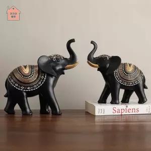 개업 코끼리 풍수 재물운 집들이 세트 장 조형물
