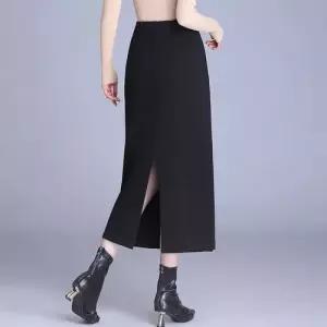 치마 롱 여성용 추동 H라인 슬림핏 힙업 1PICK4
