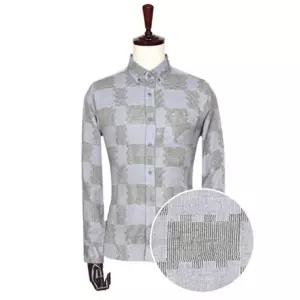 남자 캐쥬얼 드레스 셔츠 옥스포드 와이셔츠 솔리드 (WFJ4TIX)