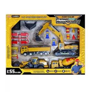 남아용 장난감 건설중장비 자동차세트 모래놀이 운송차 유치원 5세