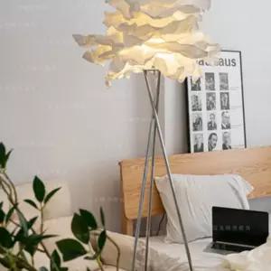 종이 아트 구름 램프 스탠드 깃털 인테리어 특이한 7W 조명