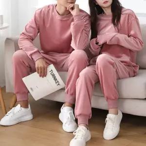 턴키 빅사이즈 90140까지 남여공용 GM3305 벨벳스판상하세트 오버핏 운동복 홈웨어 이지웨어 1617196