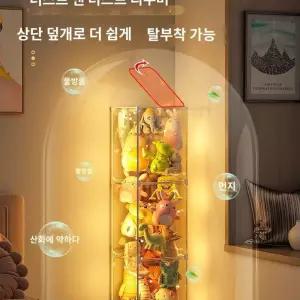 솜인형보관통 수납 상자 봉제 보관함 원통 수납함 보관통