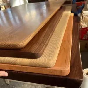 우드 상판 원목 나무판 나무합판 방수 루바 판재