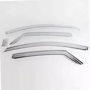 빗물받이 자동차 선바이저 크롬 썬바이저