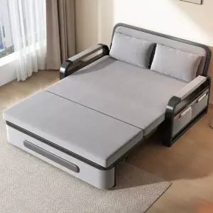 생활방수 침대소파 허리에 매트리스 접이식 좌식 더블 소파베드 좋은 싱글