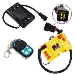 디젤 에어 히터 LCD 모니터 스위치 제어 보드 마더보드 리모컨 유사한 Eberspacher Webasto 2KW 12V 24V