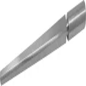 원형 헤드가 있는 12인치 사각형 링 맨드릴 모양 테이퍼드 주얼리 제작 와이어 및 판금 형성 굽힘 도구