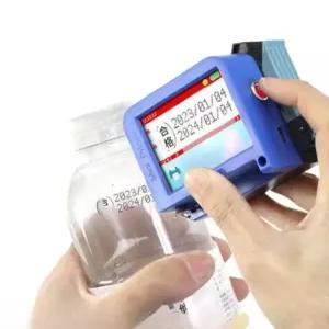 잉크젯 각인기 한글지원 핸드 프린터 유통기한 표시 고화질 카트리지 휴대용 카트리