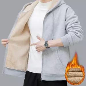남자 여자 양털 뽀글이 후드집업 플리스 자켓 오버핏 데일리 긴팔 후드티