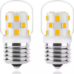 GFLSD LED 전자레인지 전구 언더 후드 E17 중간 베이스 디머블 120V T7 가전제품 3W 40W 등가 400LM 레인지