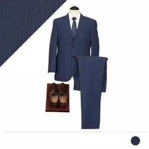 고품질 30대 투버튼 오피스룩 댄디 정장 빅사이즈 남성슈트 (WFJRF26)