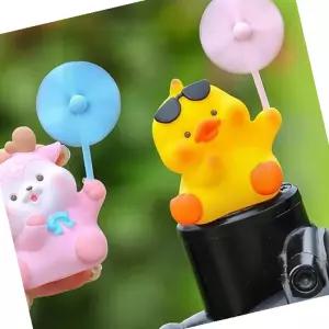 자전거 오리 인형 킥보드 스쿠터 헬멧 장식품 바람개비