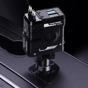 차량용핸드폰충전기 차량용충전어댑터 차량용스마트폰충전기 다중충전기 빠른충전기 차량용충전기 차량시거잭충전기 차량용휴대폰충전기 릴타입 고속충전 퀵온 멀티 4in1 시거잭