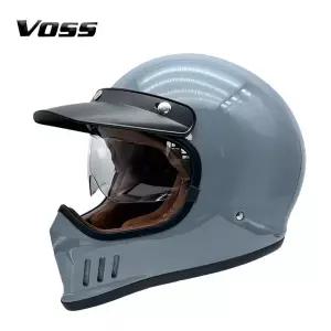 바이크 오토바이 반모헬맷 헬멧 풀 페이스 카스코 모토 빈티지 헬기 레트로 복고풍 엔틱 capacete de motoc