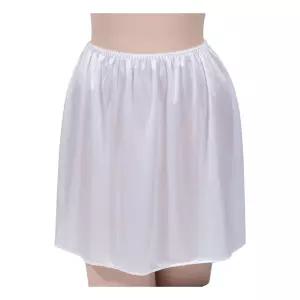 부드럽고 찰랑찰랑한 여성 베이직 속치마 슬립잠옷