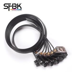 UV 프린터 댐퍼 잉크 필터 섬유 병 병용 플랫 베드 부품 6 열 튜브 A3 A4 150cm