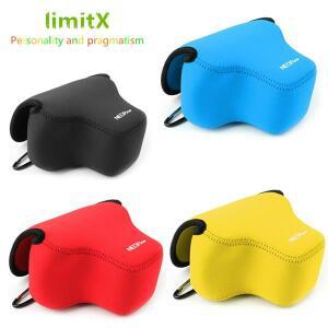 후지필름 X-T50 X-S20 XC 15-45mm X-E5 XF 23mm 니콘 Z50 Z 16-50mm 렌즈용 소프트 케이스 내부 카메라 가