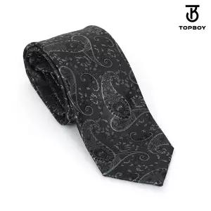 마이크로 피버 얼번 페이즐리 8cm 수동 넥타이 (MOL037)