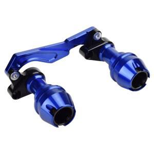 포르자 머플러 포크슬라이더 배기관 보호 가드 실버FORZA