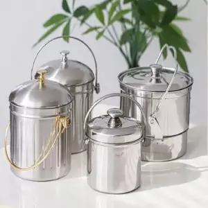 스텐 만능용기 데이세븐 다용도통 골드 3L 스텐 용기 (WFK8Y46)