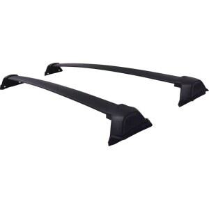 1051323 InTimesAuto 2011 그랜드 루프 체로키용 튼튼한 그루브 117 9kg 260파운드 크로스바 매트 사이 랙 블랙 공장 카고 알루미늄