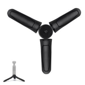 [미국배송] DJI 오스모 포켓 3 & 2와 호환되는 미니 삼각대 블랙 ABS 휴대용 스탠드 삼각대 장착 셀카봉 다양한 촬영 장비에 이상적인 액세서리