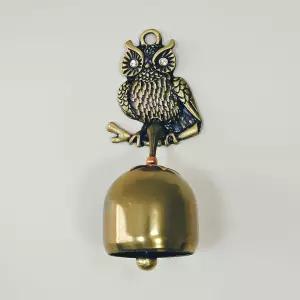 부엉이 소형 문종 풍수 도어벨 현관문종 풍경 소코뚜레문종 부엉이종