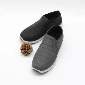 /베리콕 베이직 남성 패딩신발 끈없는 안감털 겨울운동화