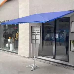 직사각형 하프 파라솔 초대형 사각 창문 발코니 고정어닝