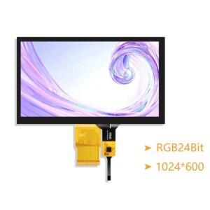 rgbtohdmi IPS 7 0 인치 16 7M 50 핀 HD TFT LCD 정전식 저항 터치 스크린 모듈 1024 600 RGB 24 비트 HDMI 호환 인터페이스