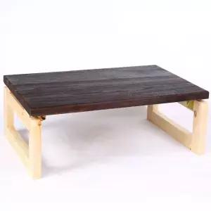 커피 티 테이블 일본식 2인 좌식 의자 낮은 세트