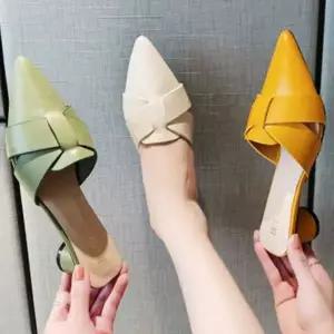 샌들 5CM 로퍼 여성블로퍼 WFFPQ9Z