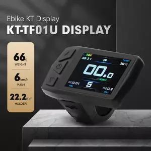 전기 자전거 전동 디스플레이 KT LCD TF01UUSB 포함 24V 36V 48V 쿤텅 스마트 제어 패널 액세서리용