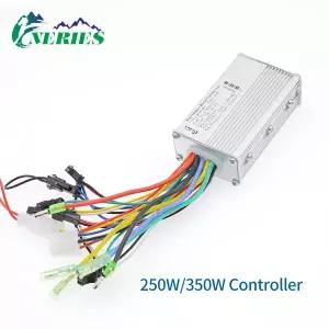 전기 자전거 전동 350W 컨트롤러 2 바퀴 전자 부품 스마트 듀얼 모드 도난 방지