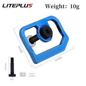 접이식 자전거 브레이크 와이어 배플 6061 알루미늄 합금 브롬톤 나사 도금 양극