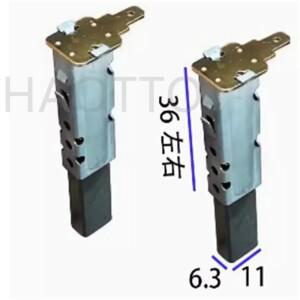 4pcs  마모 방지 힘/힘 고압 청소기 자동차 워셔액 뚜껑 또한 스프링 전기 모터 카본 브러쉬를 사용