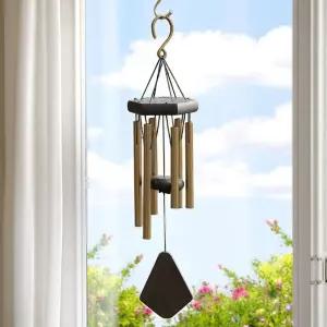 현관 파이프 풍경 도어벨 맑은 소리 인테리어